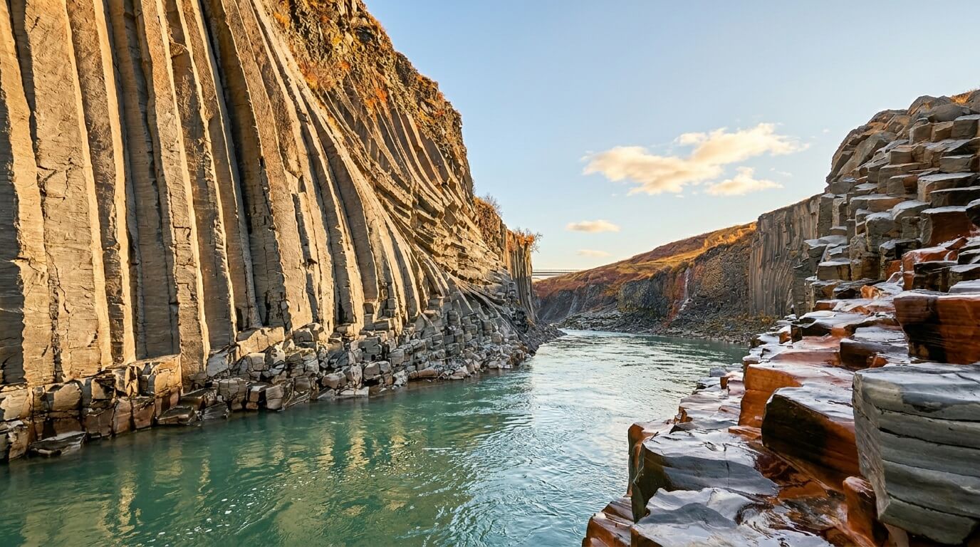 udflugt studlagil kløft