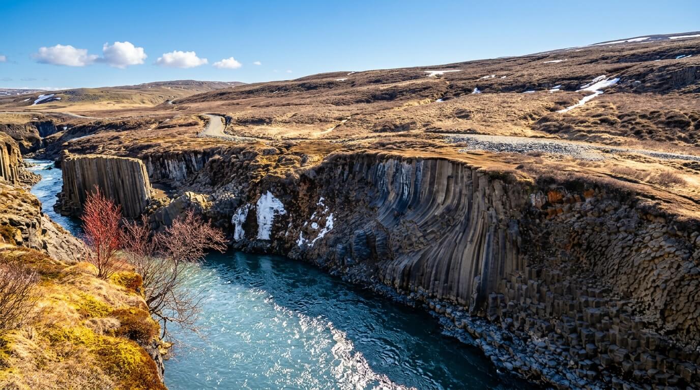 studlagil schlucht offizielle seite